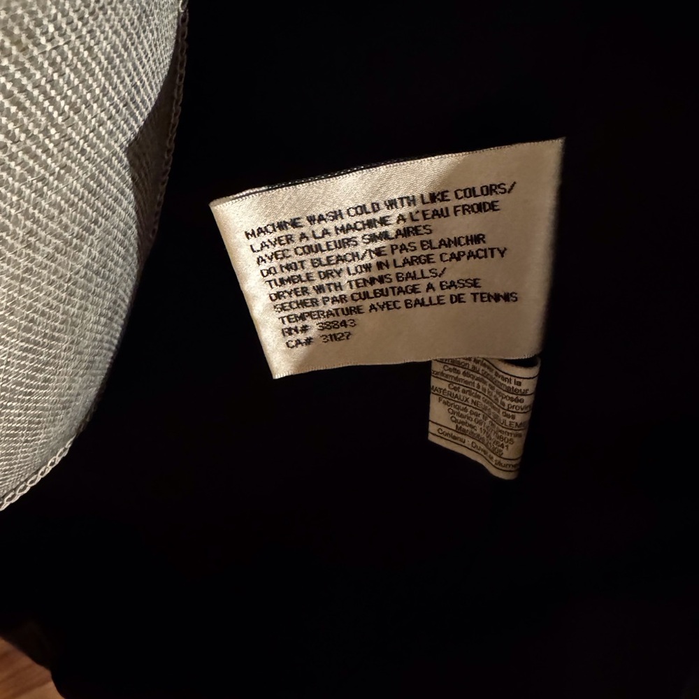 DKNY coat insulate down Size L black - Picture 8 of 14